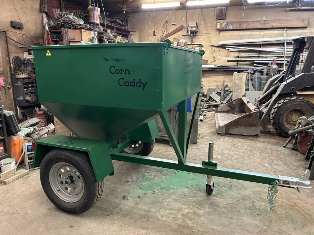 The Corn Caddy, created by Hubbard Farm & Repair in Stephenson, MI