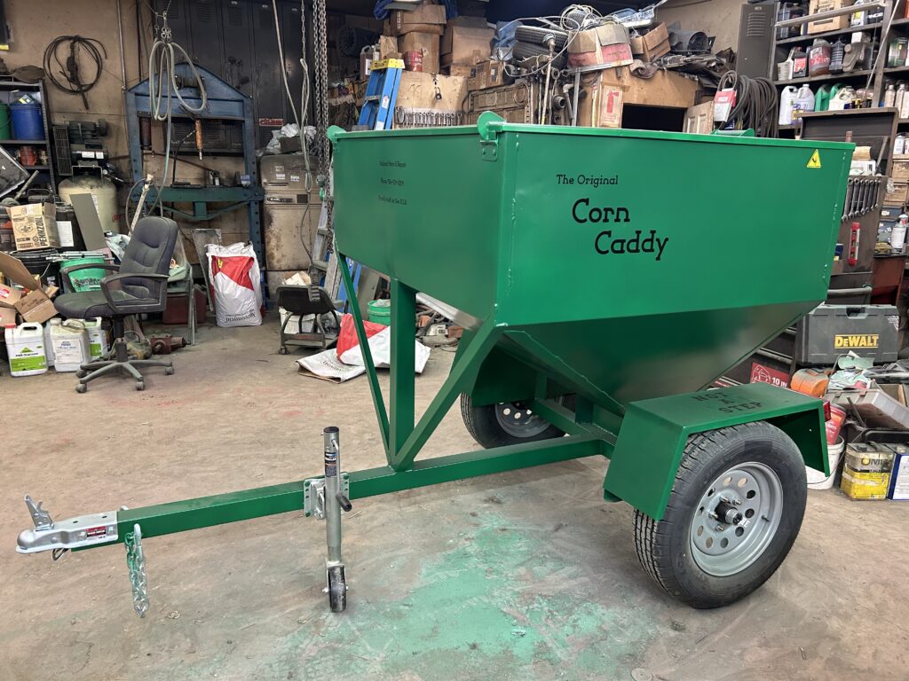 The Corn Caddy, created by Hubbard Farm & Repair in Stephenson, MI